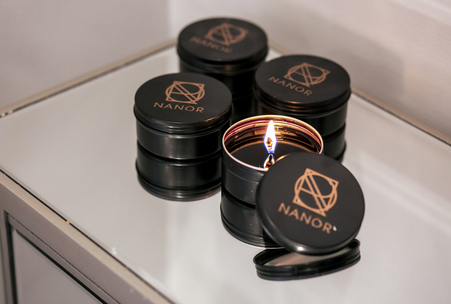 AMBROSIAL Scented Candle - 4oz Candles Nanor