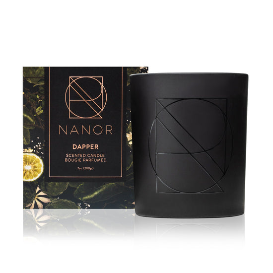 DAPPER Scented Candle - 7oz Candles Nanor
