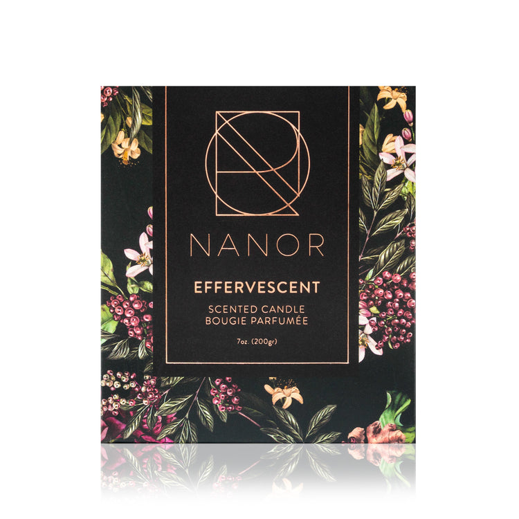 EFFERVESCENT Scented Candle - 7oz Candles Nanor