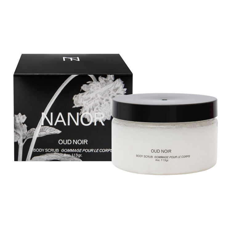 Oud Noir Body Scrub Skin Care Nanor 4oz